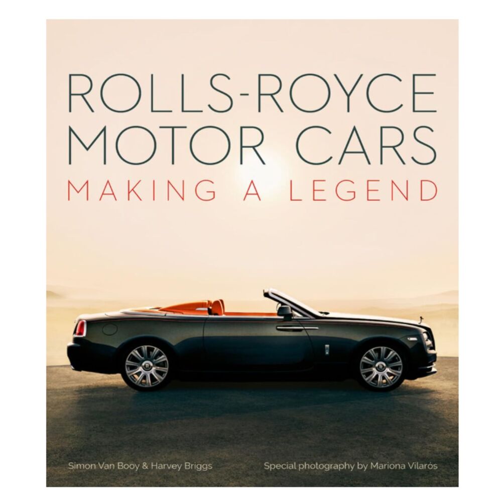 'Rolls-Royce Motor Cars: Making a Legend' Coffee Table Book - New in Plastic